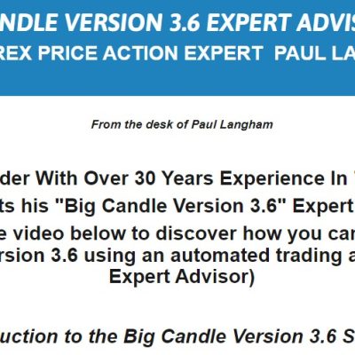 Big Candle Breakout Expert Advisor v3.6