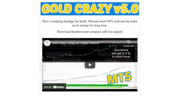 GOLD CRAZY v5.0 MT5 EA