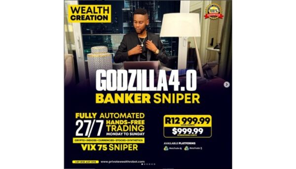 GODZILLA 4.0 BANKER (SNIPER) MT5 EA