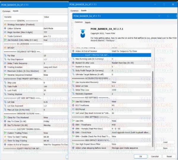 POW BANKER EA v7.1 MT5 - Image 2