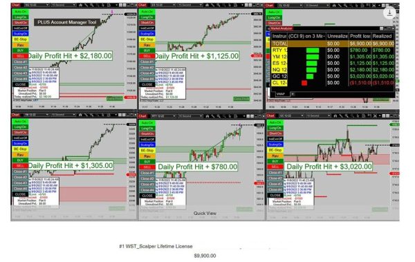 WST Scalper Fully Automated for NinjaTrader 8-TWST Trader