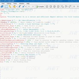 FORTIFX MASTER CL v1.7 (Source Code MQ4)