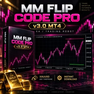 MM Flip Code Pro v3.0 MT4 – XAUUSD Gold Trading EA