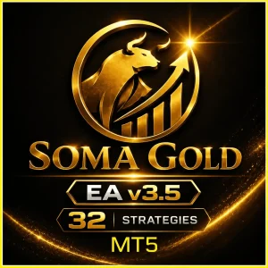 SomaGold EA v3.5 MT5 – 32-Strategy Gold Trading Robot